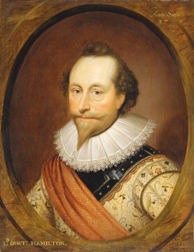 Sir Alexander Temple, 1620 von Cornelius Janssen van Ceulen